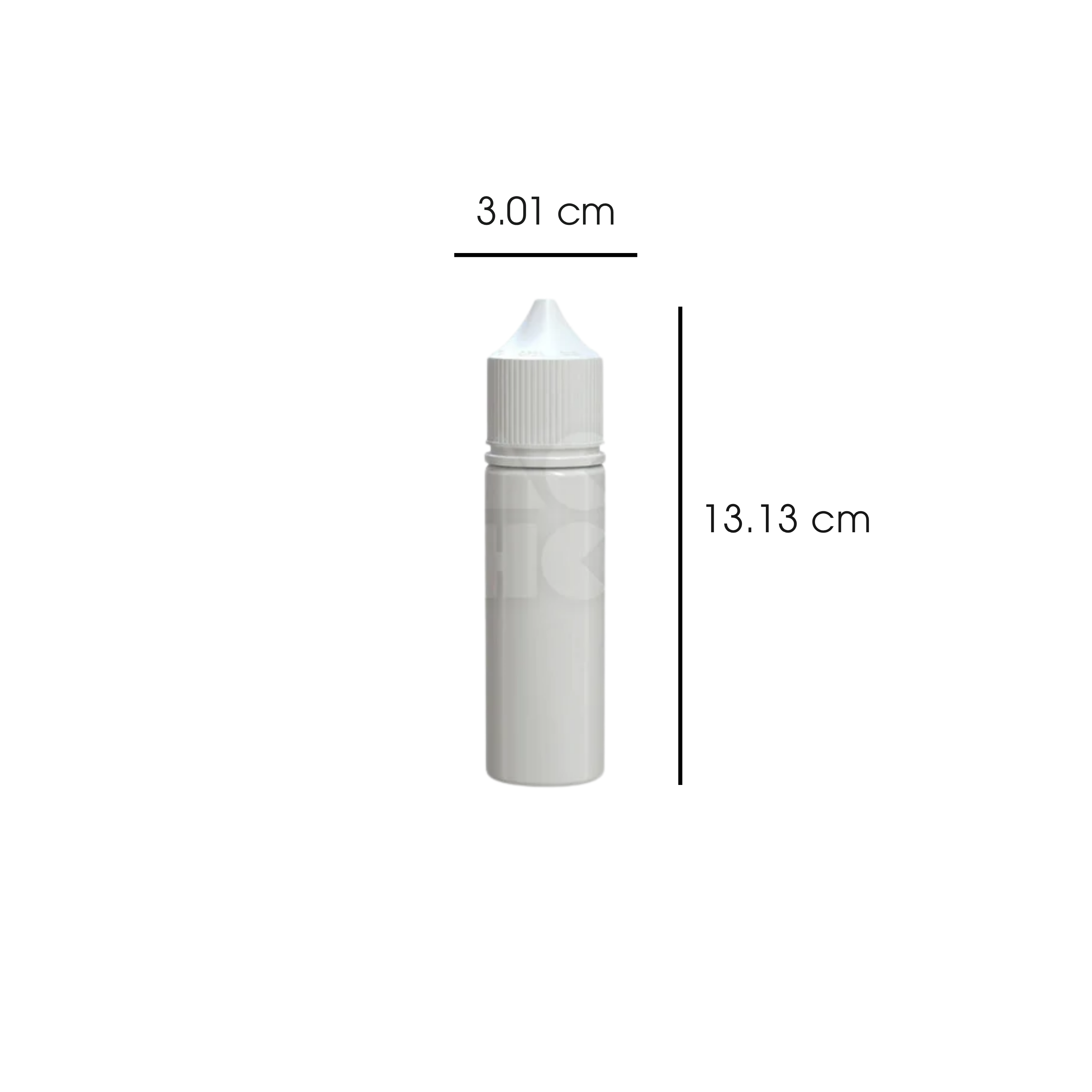 60ML V3 PET UNICORN BOTTLE - (500 count)