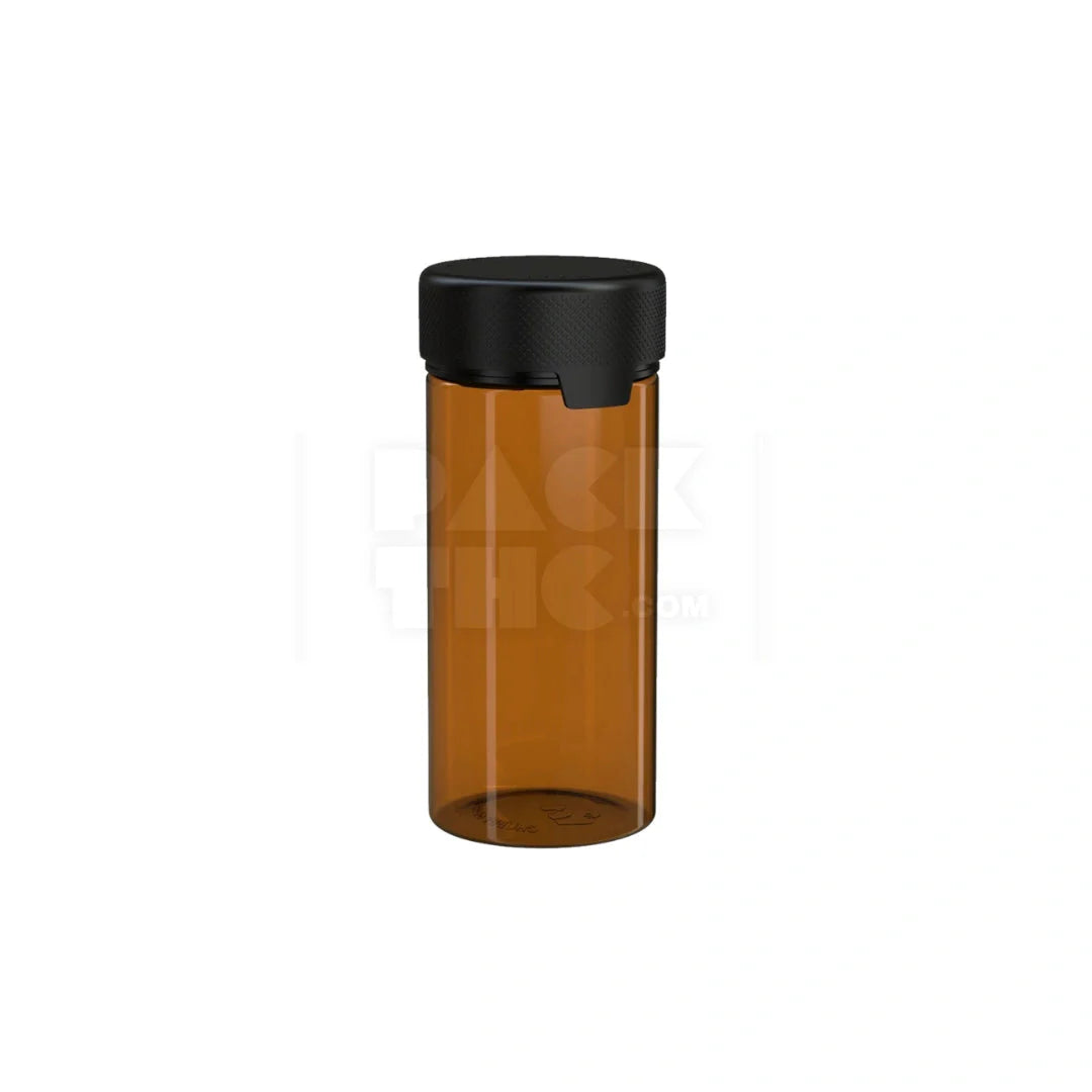 8oz aviator cr container translucent amber 200 count