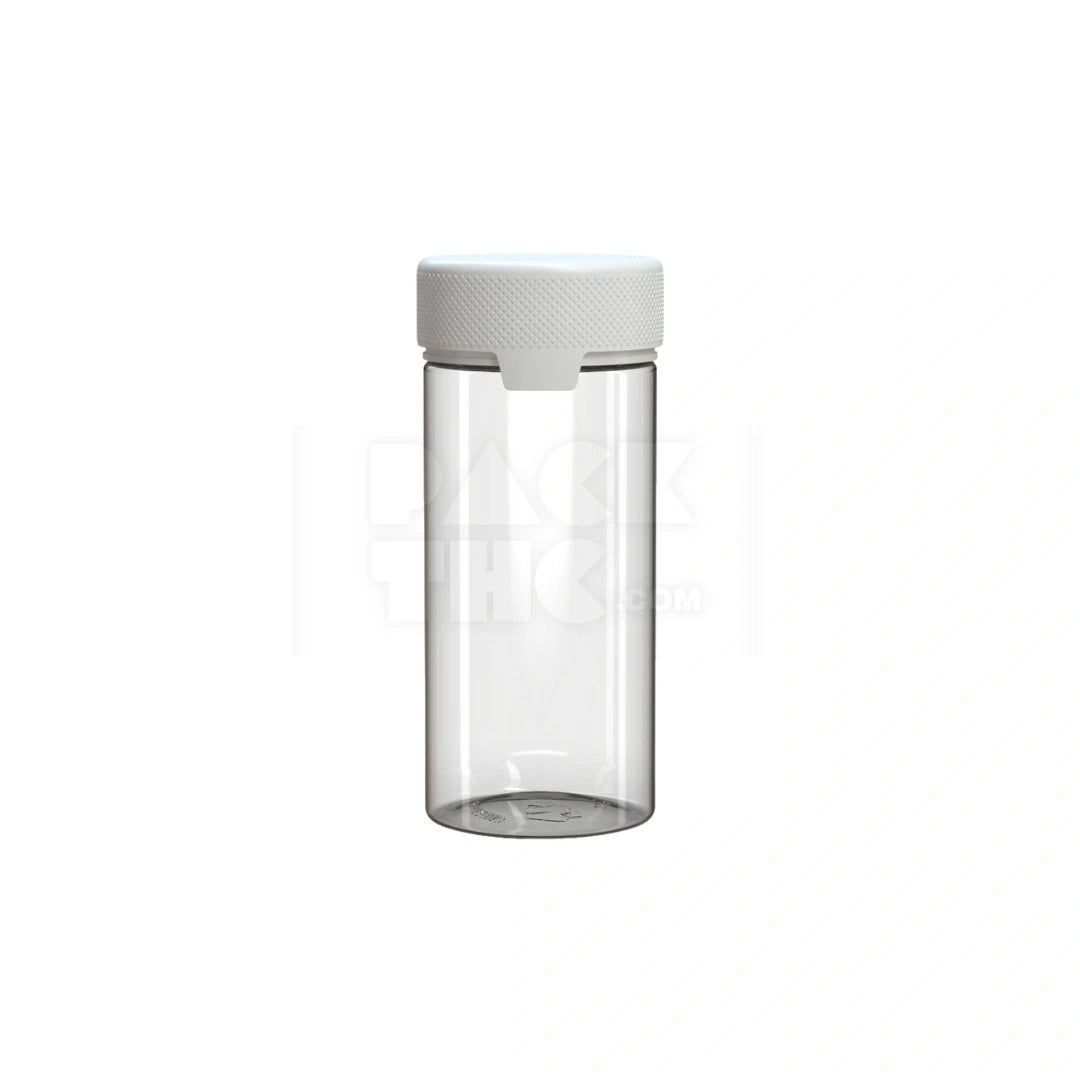 8oz 240cc aviator cr container clear natural white cap 200 count