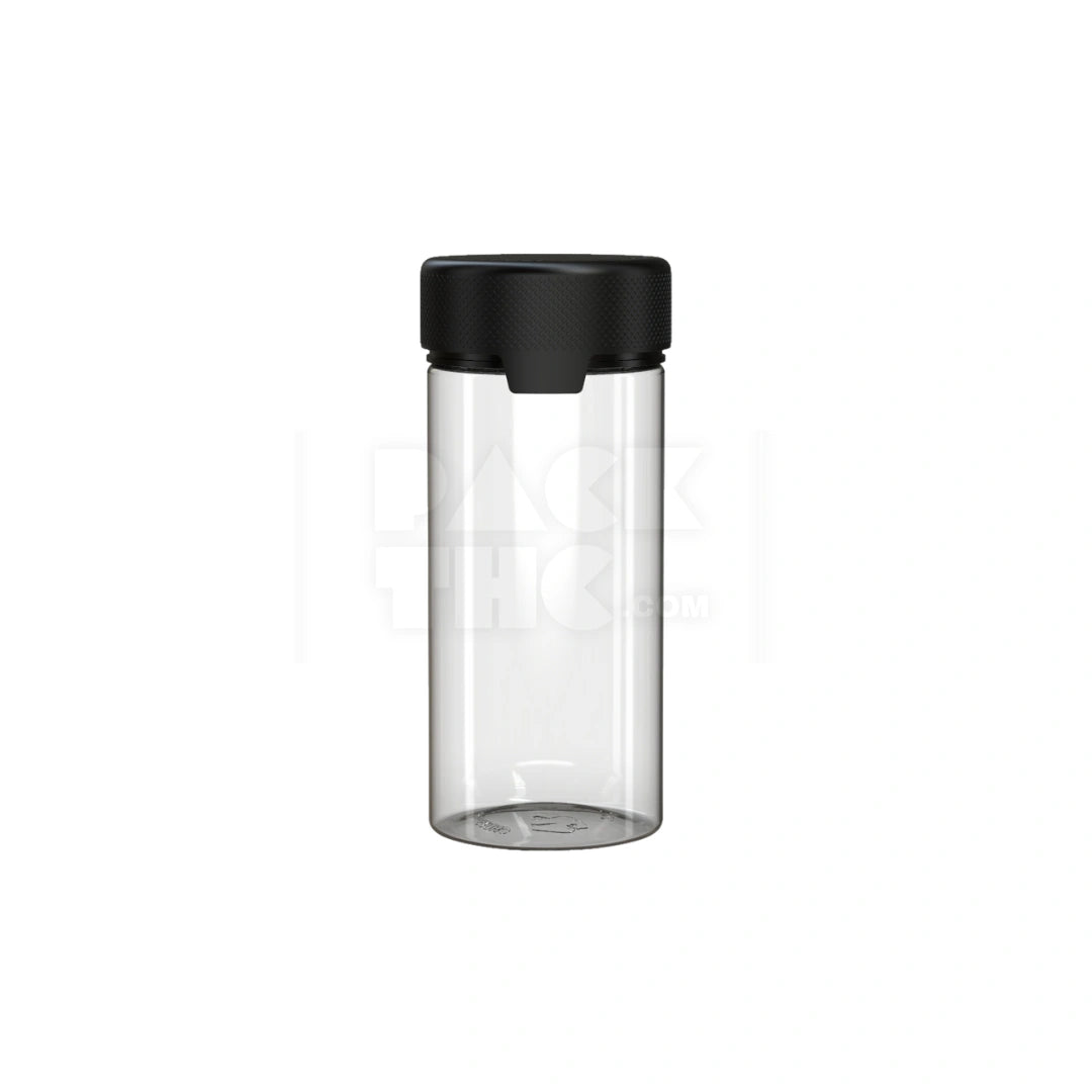 8oz 240cc aviator cr container clear natural black cap 200 count