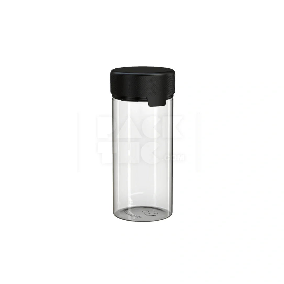 8oz 240cc aviator cr container clear natural black cap 200 count