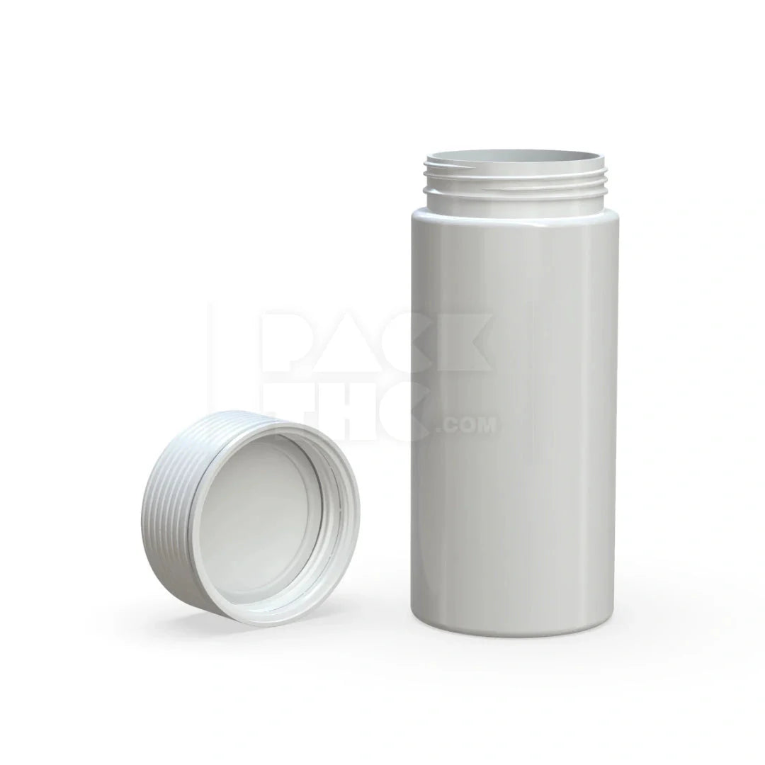 8oz 240cc spiral cr container opaque white 200 count