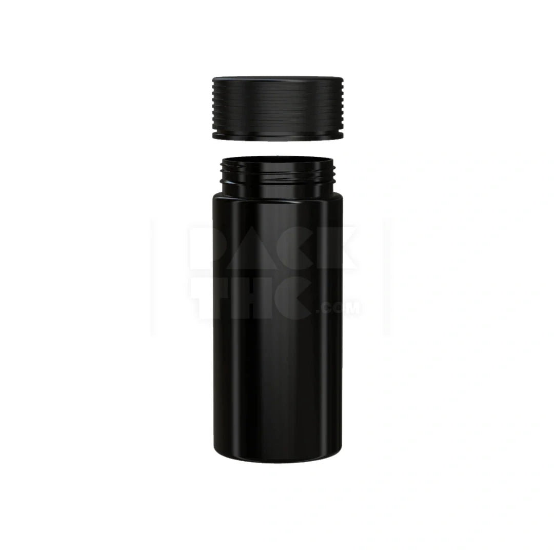8oz 240cc spiral cr container opaque black 200 count