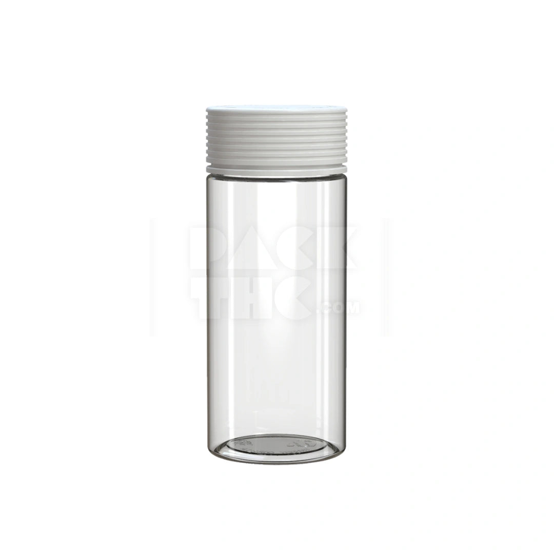 8oz 240cc spiral cr container clear natural white cap 200 count