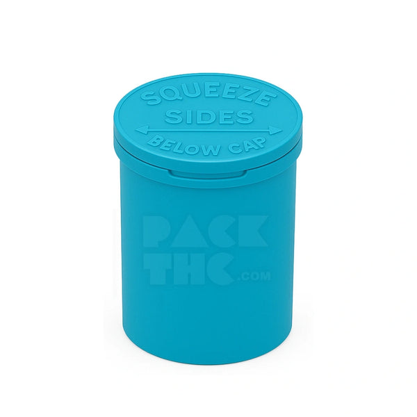 90 Dram Aqua Blue Pop Top Vial - (45 Count)