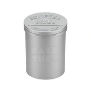 90 dram pop top vial silver