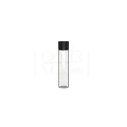 95mm spiral cr tube clear natural black cap 300 count