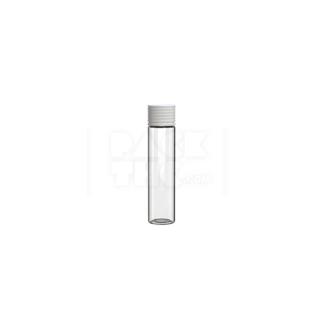 95mm spiral cr tube clear natural white cap 300 count