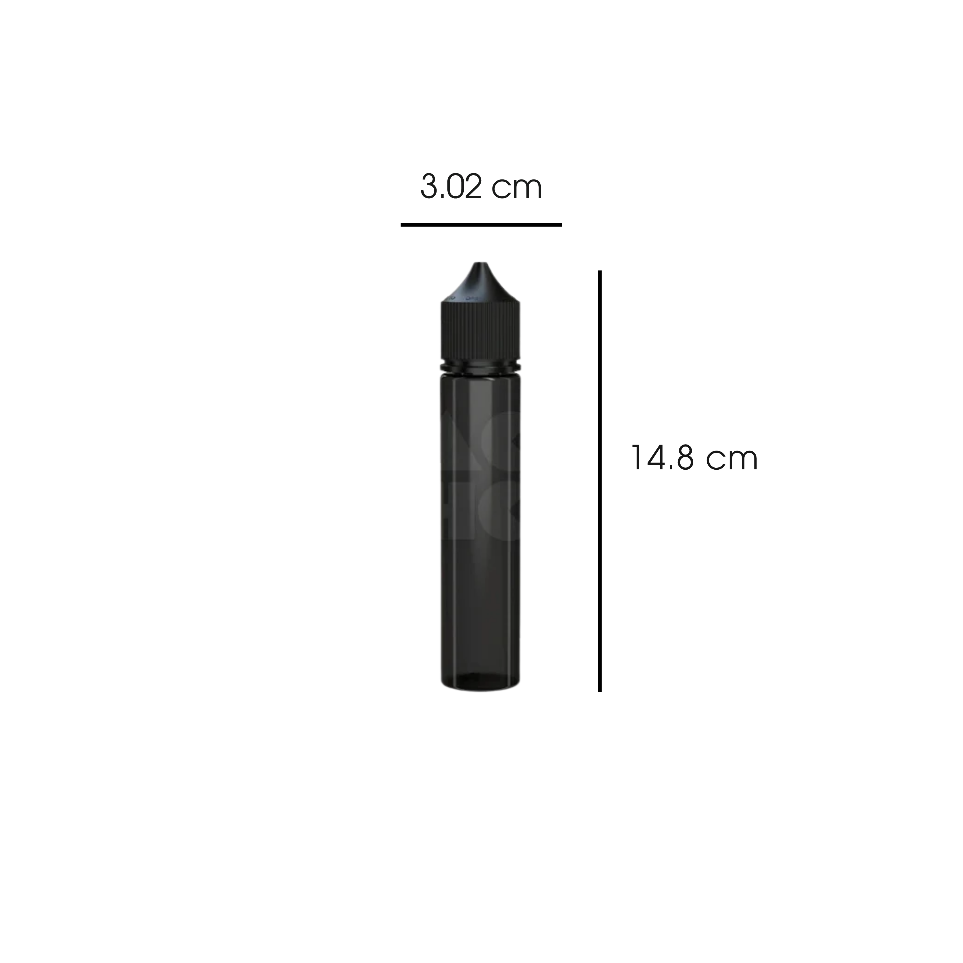 75ML V3 PET UNICORN BOTTLE - (500 count)