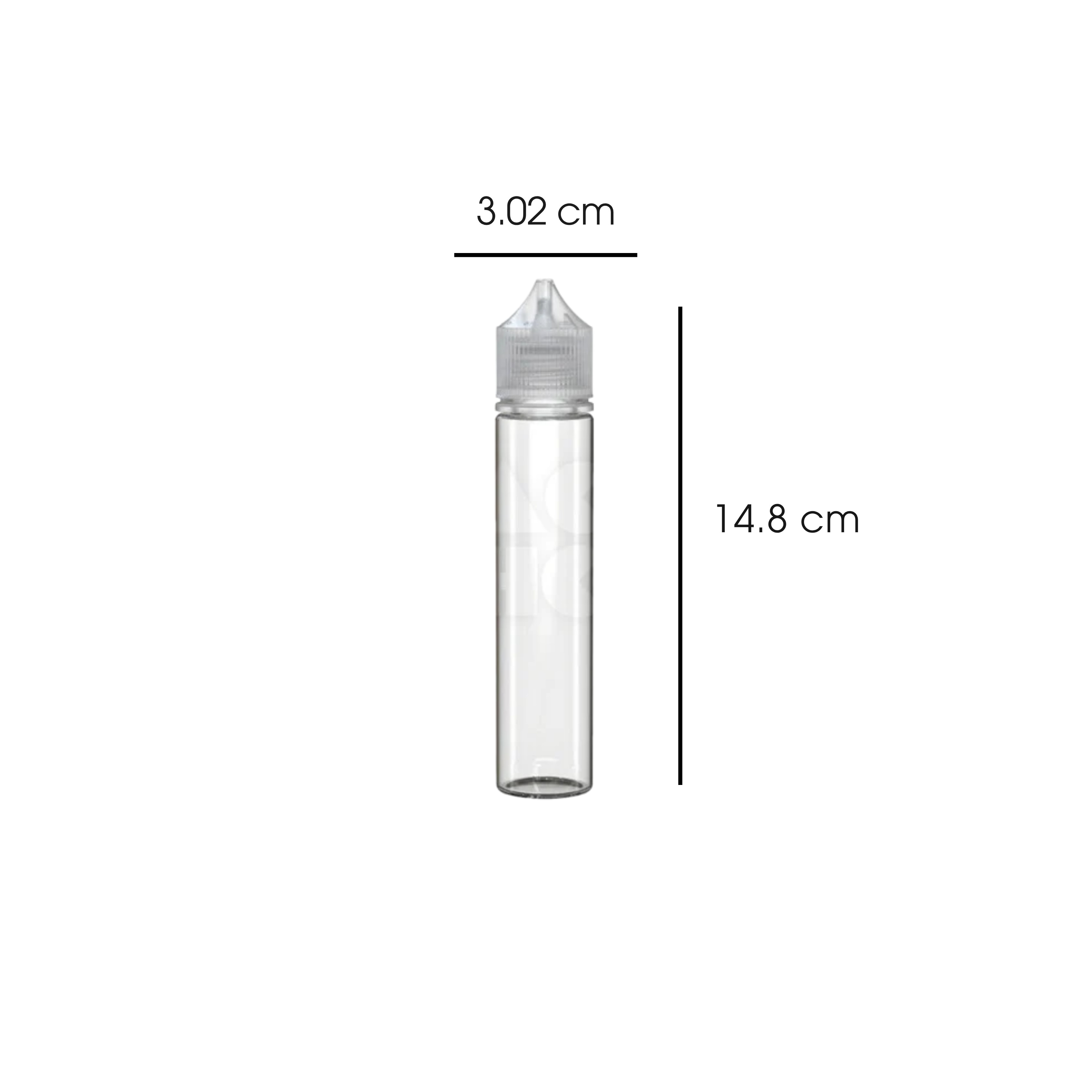 75ML V3 PET UNICORN BOTTLE - (500 count)