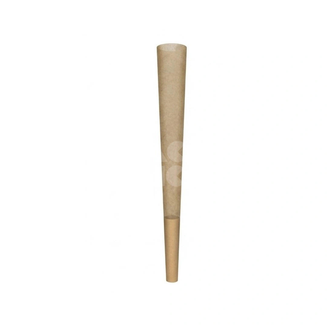 98mm Brown Hara Supply Paper Cones | Pre-Rolled – Bulk Case (800 Count)