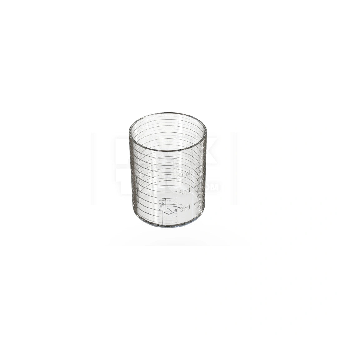9ml spiral dosing cup clear 2000 count