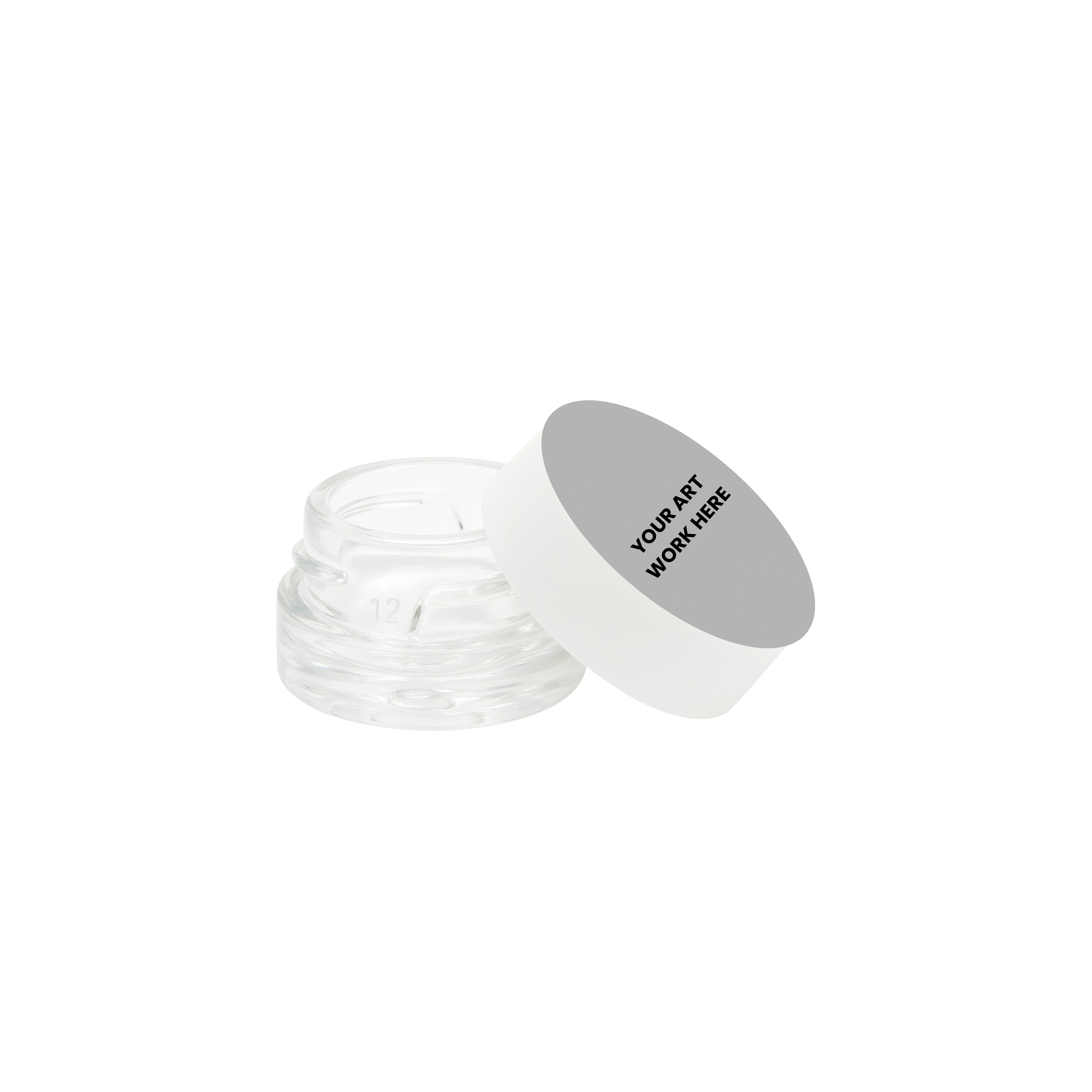Packthc Custom Printed Stickers - 1.375" Circle For Concentrate Container Or Flower Jar