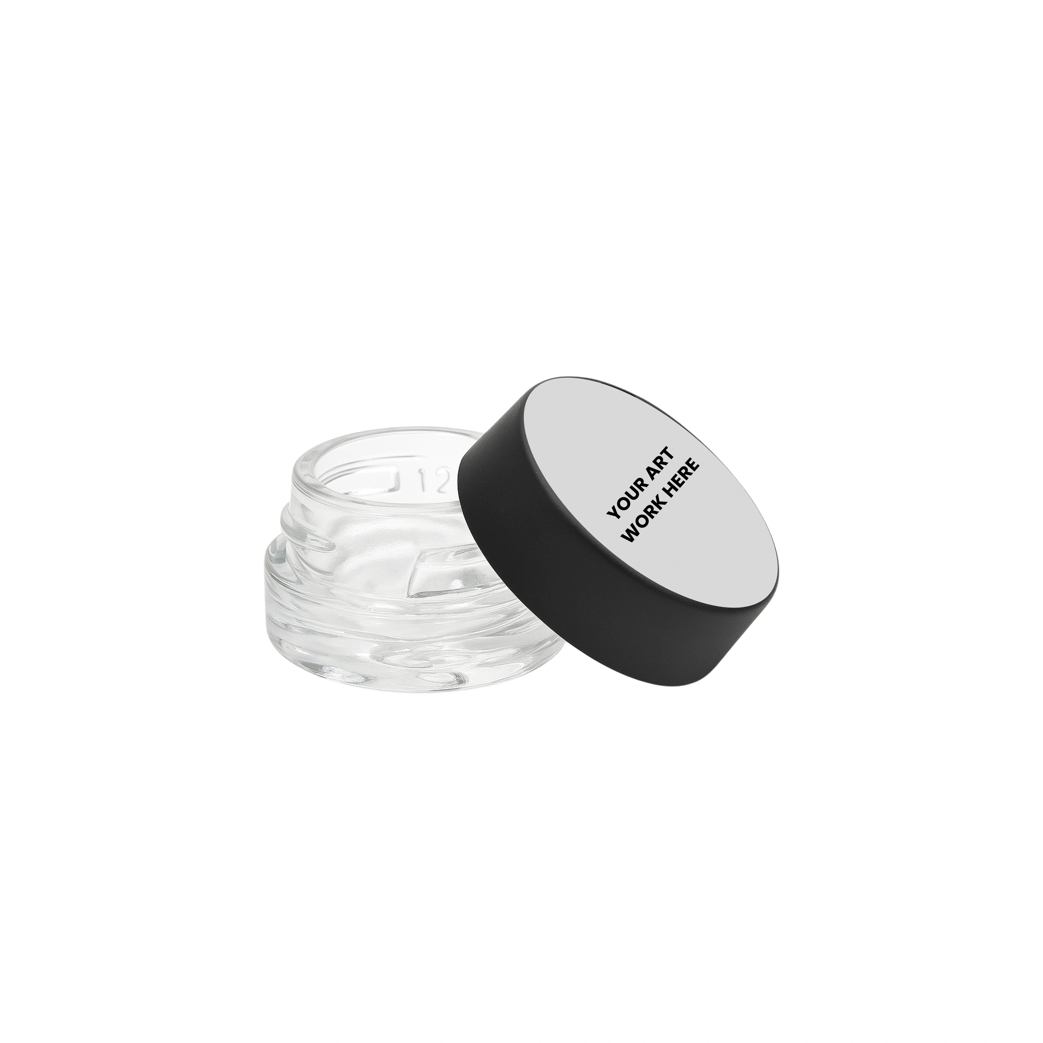 Packthc Custom Printed Stickers - 1.5" Circle For Concentrate Container Or Flower Jar