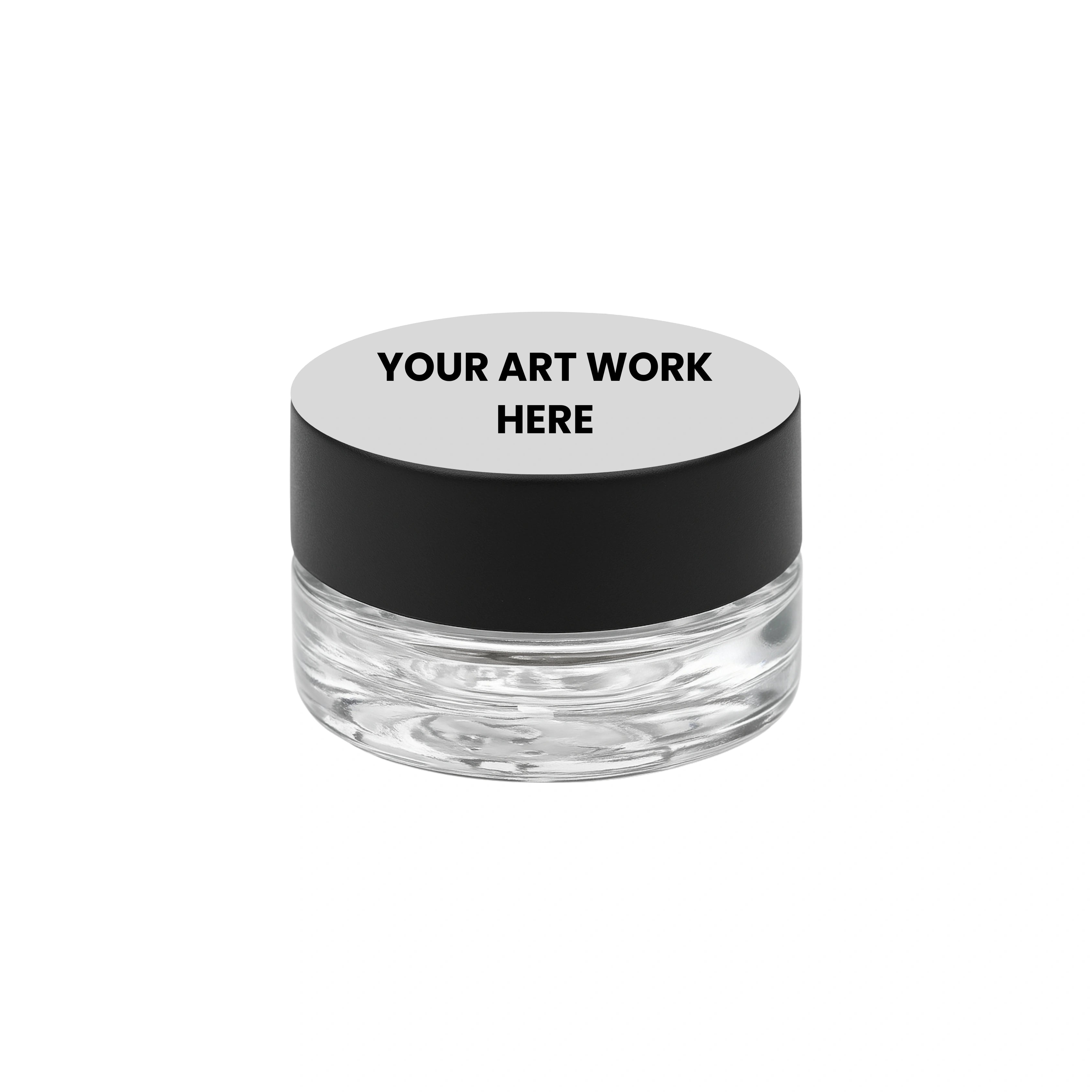 Packthc Custom Printed Stickers - 1.5" Circle For Concentrate Container Or Flower Jar