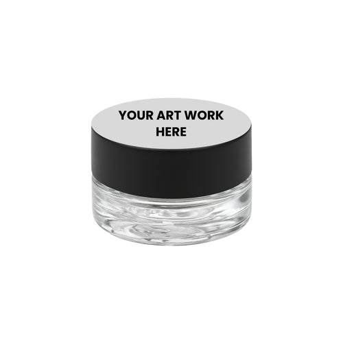 Packthc Custom Printed Stickers - 1.5" Circle For Concentrate Container Or Flower Jar
