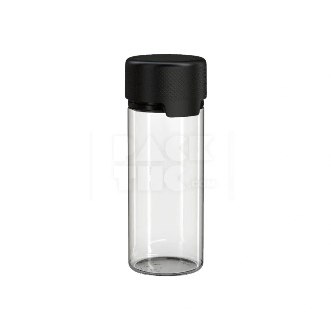 120ml aviator cr bottle clear natural black cap 400 count