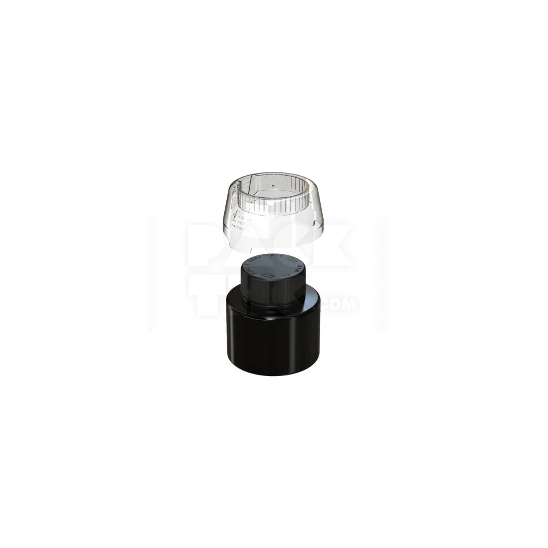 250ml aviator cr base bottle opaque black with dosing cup 120 count