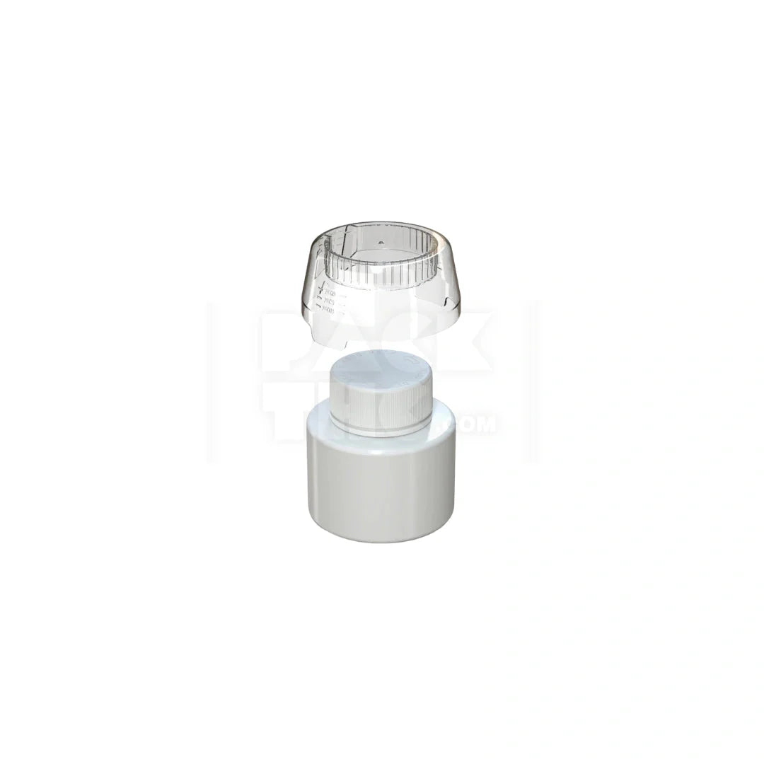 250ml aviator cr base bottle opaque white with dosing cup 120 count