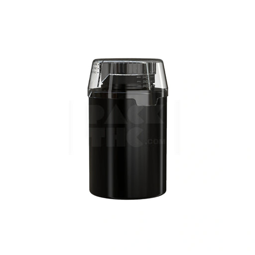 500ML AVIATOR CR BASE BOTTLE WITH INTERGRATED LINER &TAMPER EVIDENT BREAK-OFF BAND & DOSING CUP (OPAQUE BLACK BOTTLE, OPAQUE BLACK CLOSURE WITH CLEAR NATURAL DOSING CUP) - (60 count)