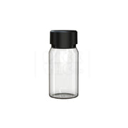 60ml mini aviator cr shot bottle clear natural black cap 500 count