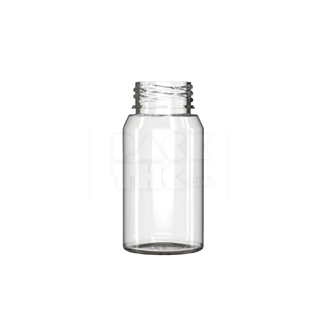 60ml mini aviator cr shot bottle clear natural black cap 500 count