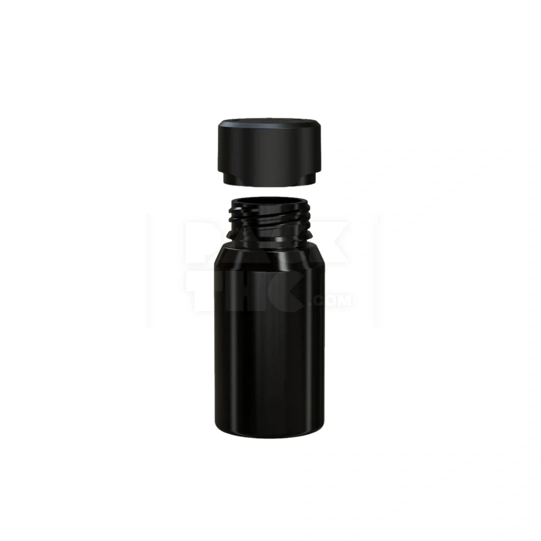 60ml mini aviator cr shot bottle opaque black 500 count