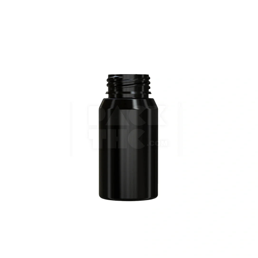 60ml mini aviator cr shot bottle opaque black 500 count