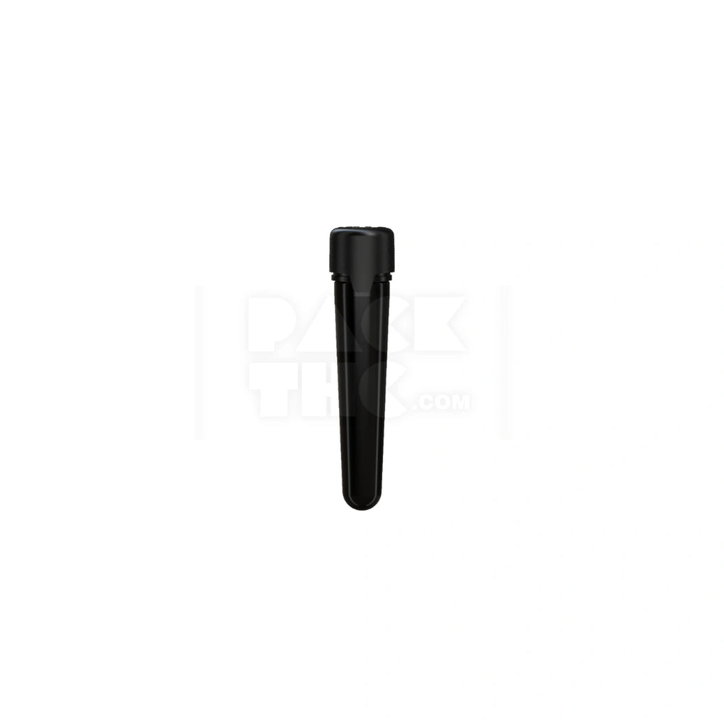 100MM AVIATOR CR TUBE WITH INTEGRATED LINER & TAMPER EVIDENT BREAK-OFF BAND (OPAQUE BLACK TUBE WITH OPAQUE BLACK CLOSURE) - (500 count)