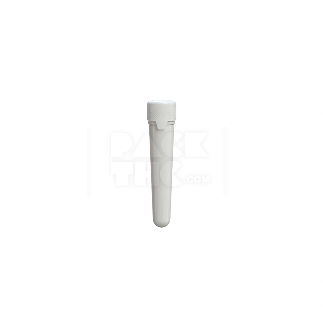100MM AVIATOR CR TUBE WITH INTEGRATED LINER & TAMPER EVIDENT BREAK-OFF BAND (OPAQUE WHITE TUBE WITH OPAQUE WHITE CLOSURE) - (500 count)