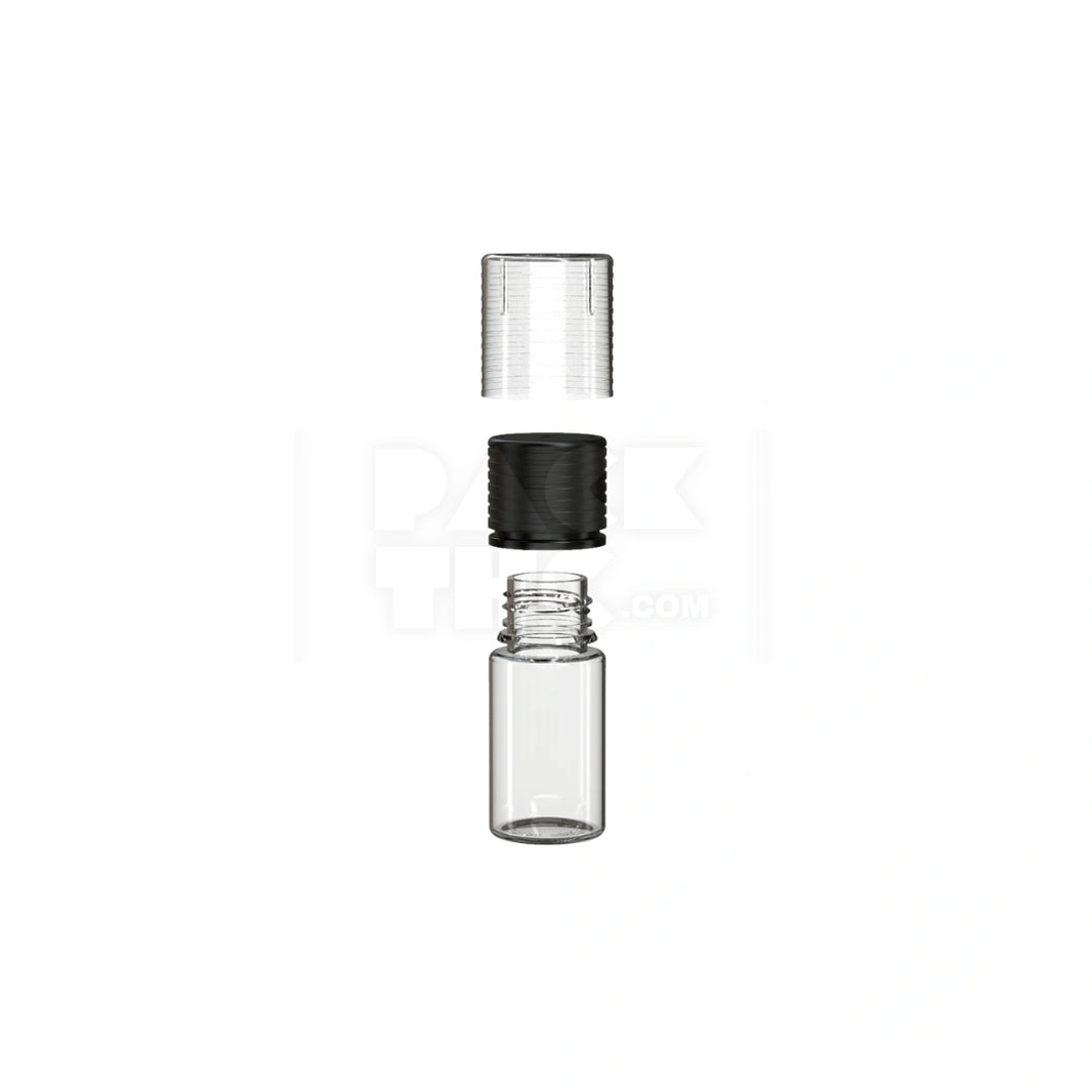 image 20ML SPIRAL DOSING CUP WITH GRADUATED LINES (CLEAR NATURAL) - (2000 count)