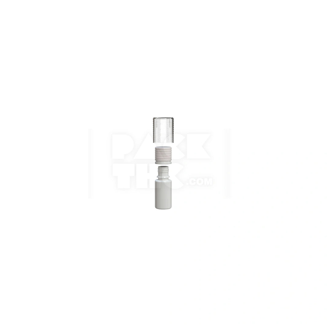 image 9ML SPIRAL DOSING CUP WITH GRADUATED LINES (CLEAR NATURAL) - (2000 count)