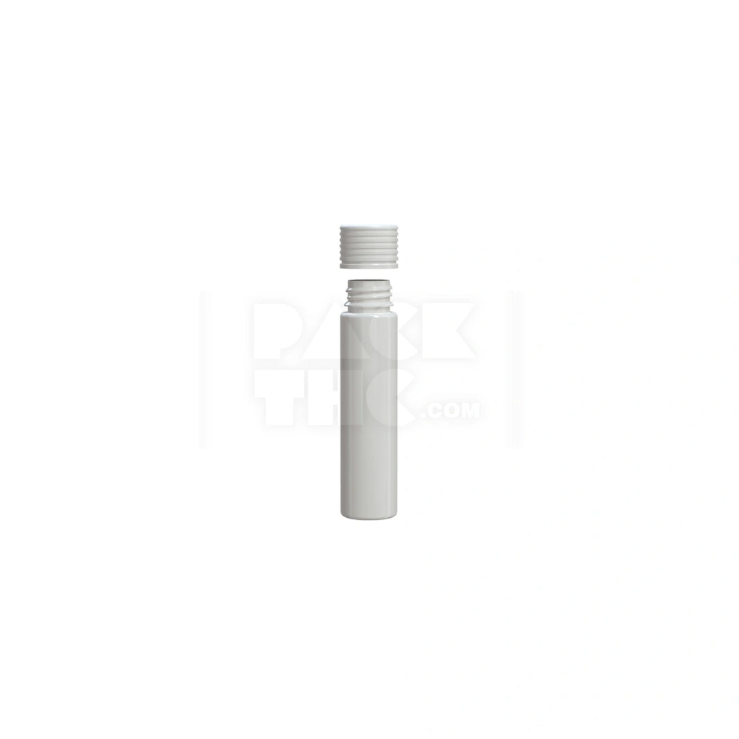 image 95MM SPIRAL CR TUBE WITH INTEGRATED LINER & TAMPER EVIDENT BREAK-OFF BAND (OPAQUE WHITE TUBE WITH OPAQUE WHITE CLOSURE) - (300 count)