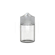 60ml stubby pet unicorn bottle cr clear natural 500 count