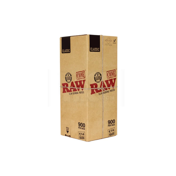 Bulk Raw Paper Cones - (900 Count)
