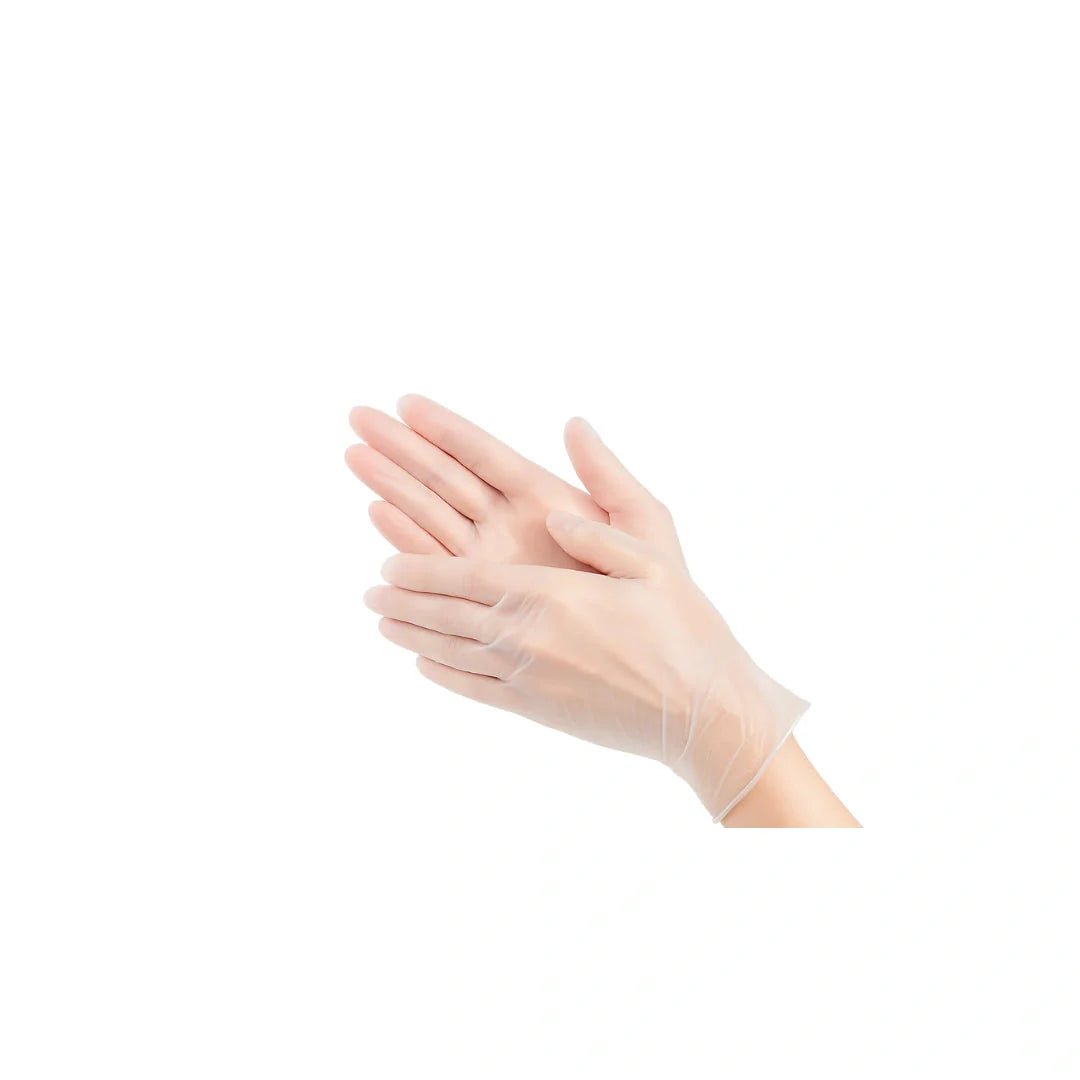 vinyl gloves powder free 100 pieces case large