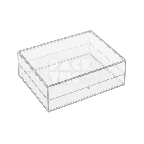 Rectangle Acrylic Storage Box - 6 x 4 x 2 - (75 Count)