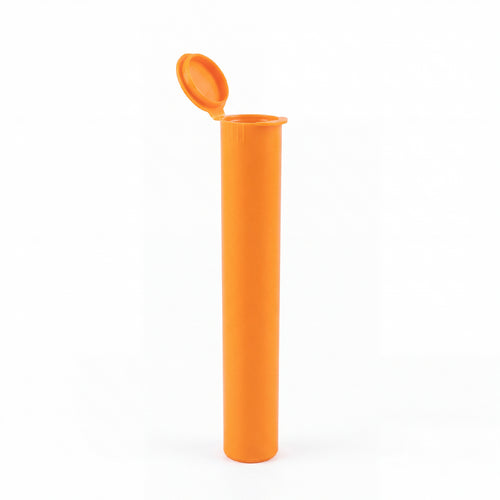 116mm CR Pre-Roll Pop-Top Tube - Orange - (1000 Count)