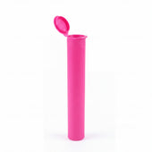 116mm CR Pre-Roll Pop-Top Tube - Pink - Made in USA - (1000 Count)