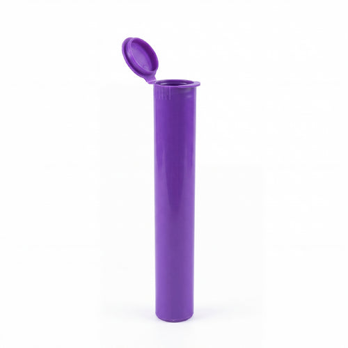 116mm CR Pre-Roll Pop-Top Tube - Purple - (1000 Count)