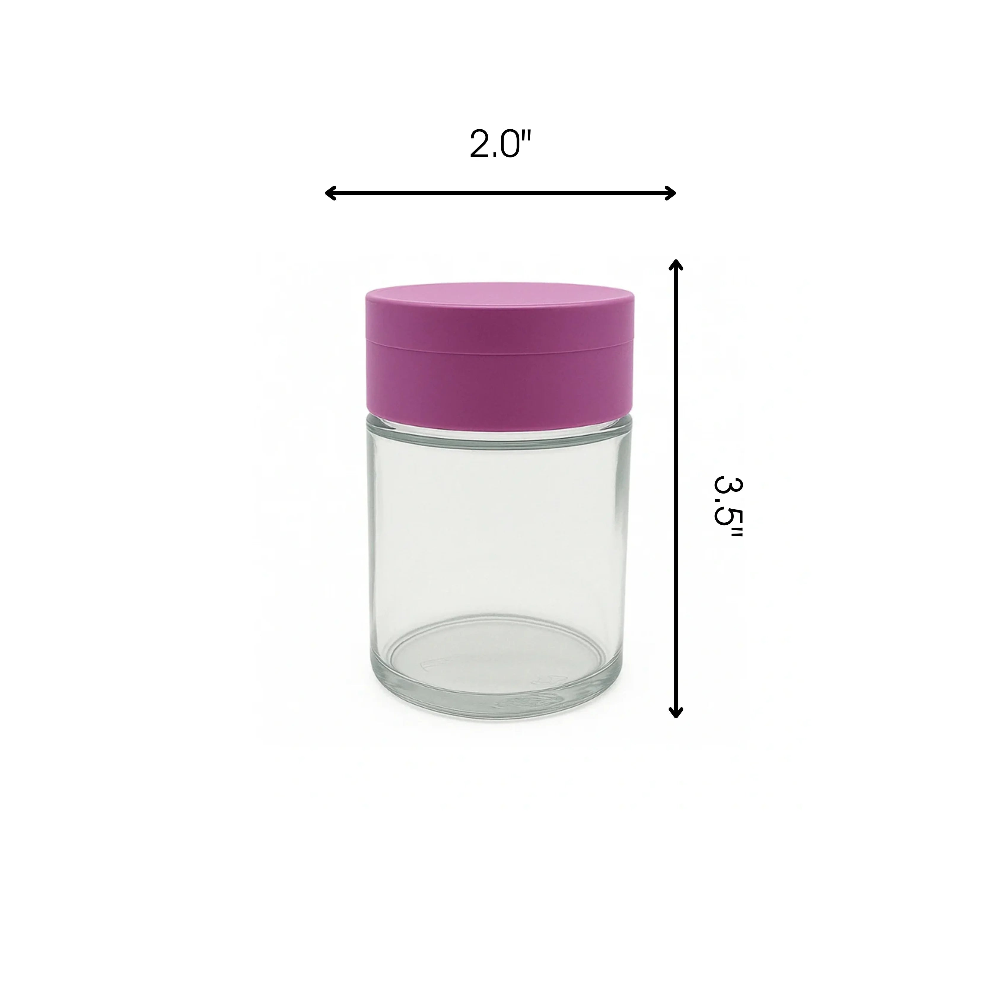Spice Grinder With 4oz Storage Jar - Matte Purple - (100)