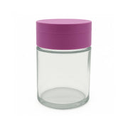 spice grinder with 4oz storage jar matte purple