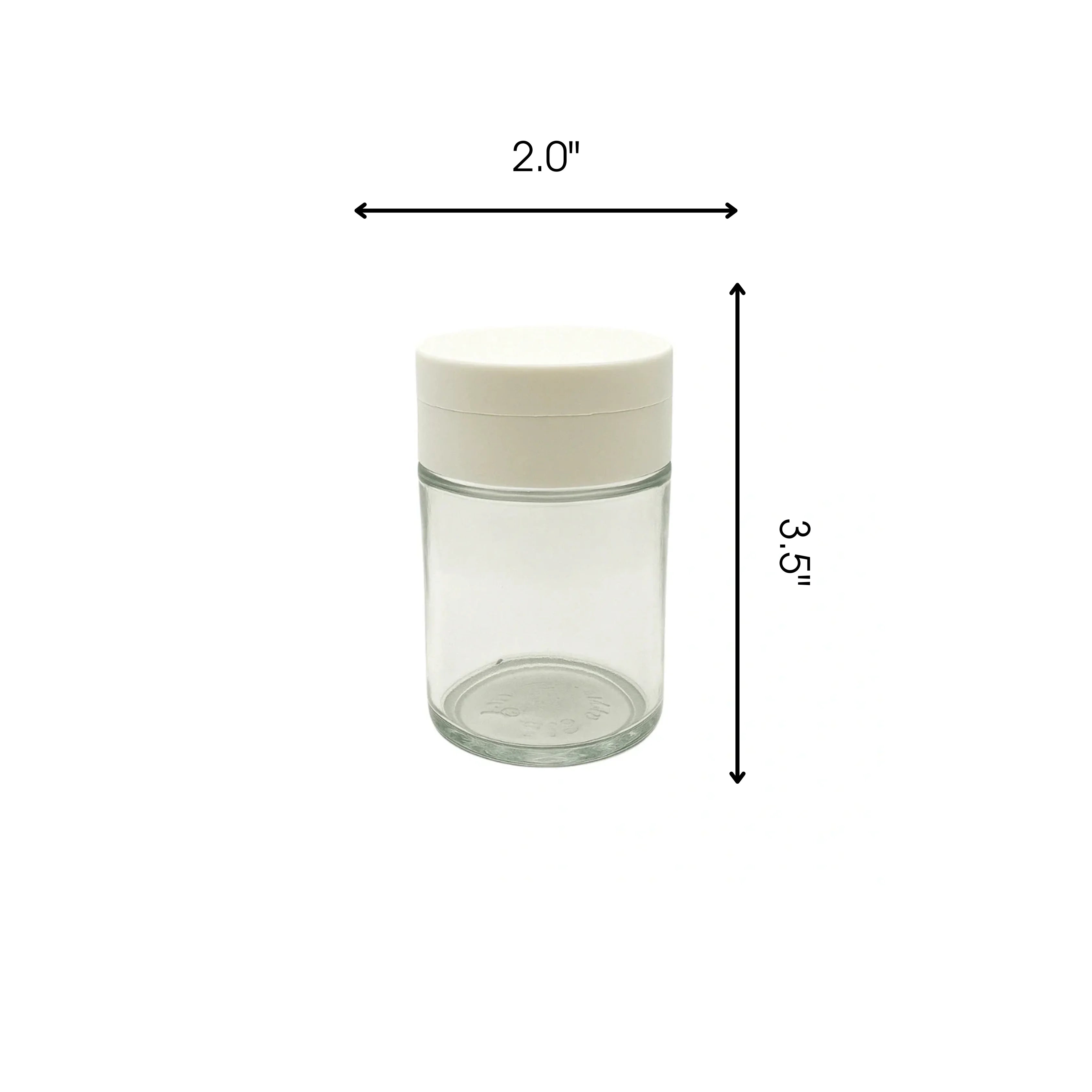 Spice Grinder With 4oz Storage Jar - Matte White - (100)