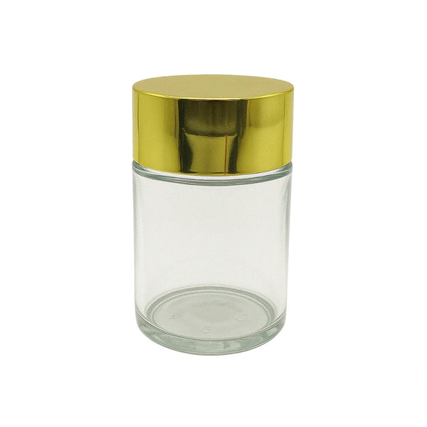 Spice Grinder With 4oz Storage Jar - Metallic Golden - (100)