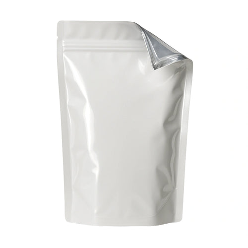 white mylar bags 1 oz