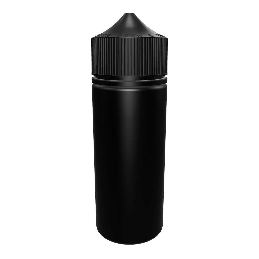 120ml Translucent Black Child Resistant Unicorn Bottle - (400 count)