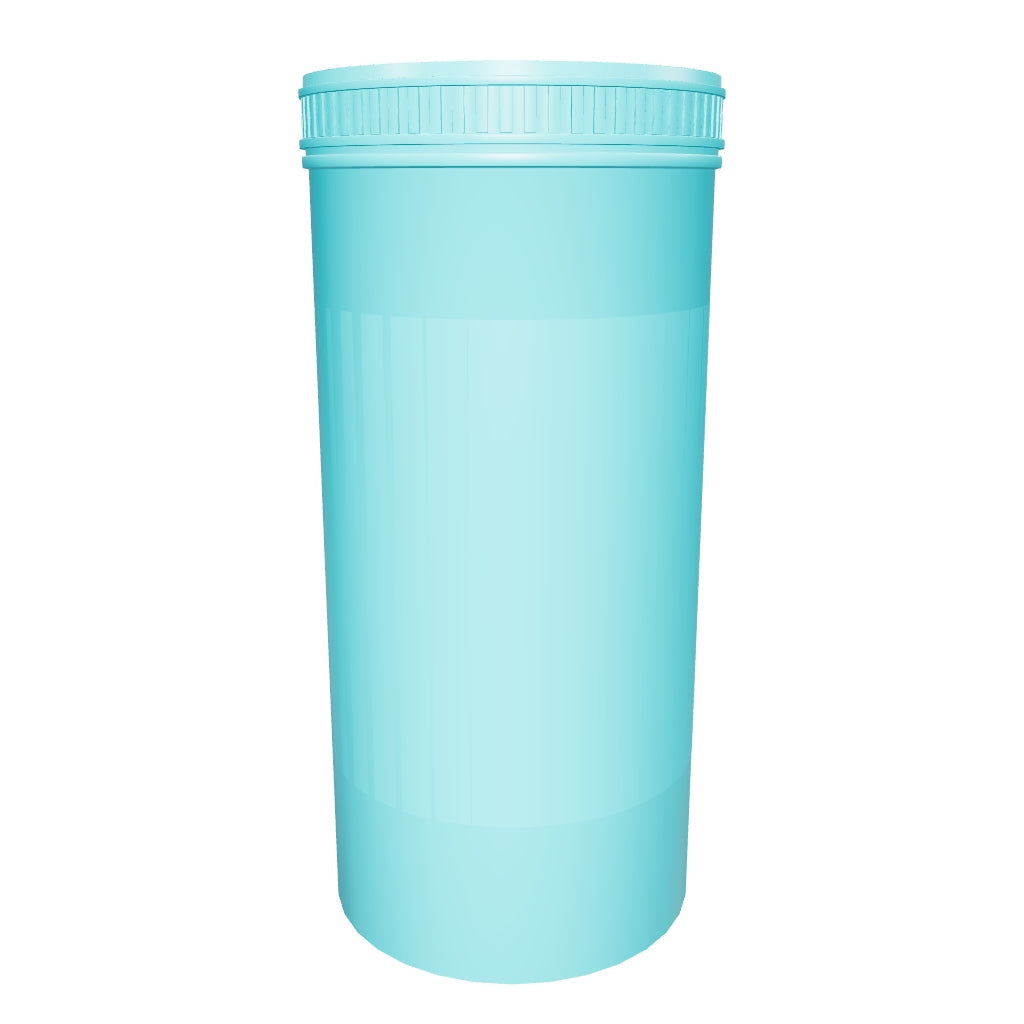13 Dram Aqua Blue Pop Top Vial - (315 Count)