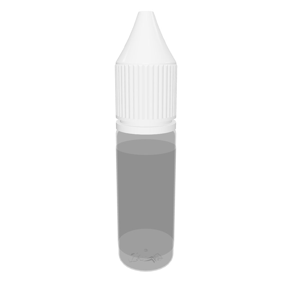 15ml PET Reducer Unicorn Bottle White - (1000 count)