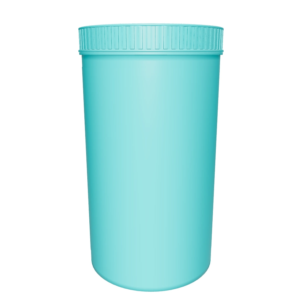 19 Dram 1/8oz Aqua Blue Pop Top Vial - (225 Count)