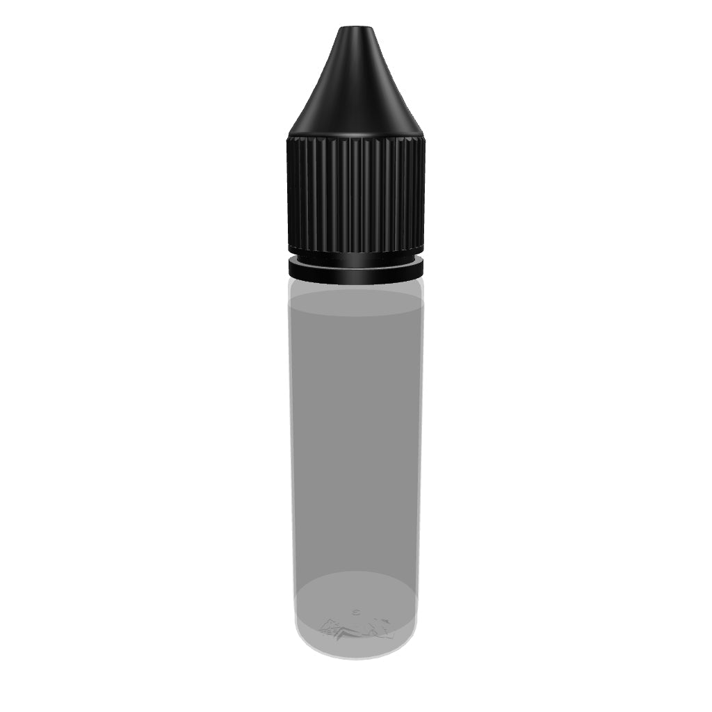 20ml PET Reducer Unicorn Bottle Clear Natural - (1000 count)